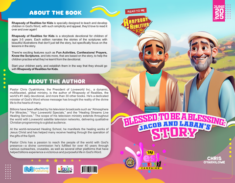 Rhapsody of Realities Devotional For Kids (1-6 Years) - June 2025 Edition