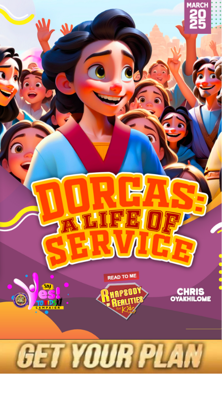 Rhapsody of Realities Devotional For Kids (1-6 Years) - March 2025 Edition