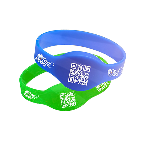 Tap to Read Round Silicon Bracelet (Rhapsody of Realities)