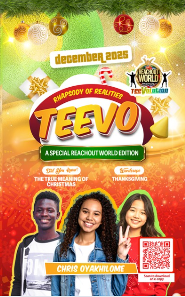 Rhapsody of Realities TEEVO for Teenagers - December 2025 Edition