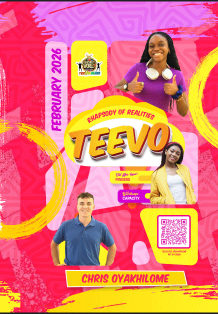 Rhapsody of Realities TEEVO for Teenagers - February 2026 Edition - Loveworld Publishing