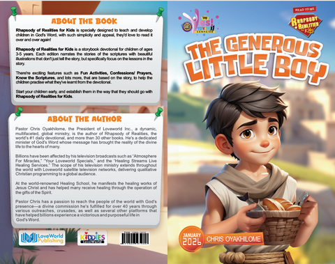 Rhapsody of Realities Devotional For Kids (1-6 Years) - January 2026 Edition