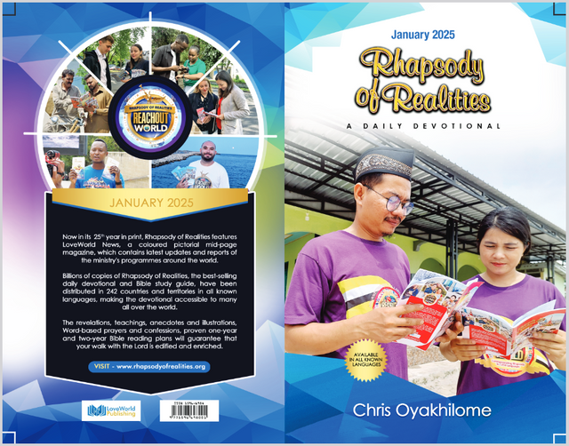 Rhapsody of Realities January 2025 Edition Loveworld Publishing