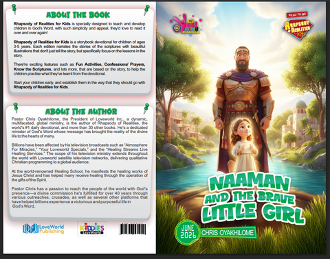 Rhapsody of Realities Devotional For Kids (1-6 Years) -June 2026 Edition