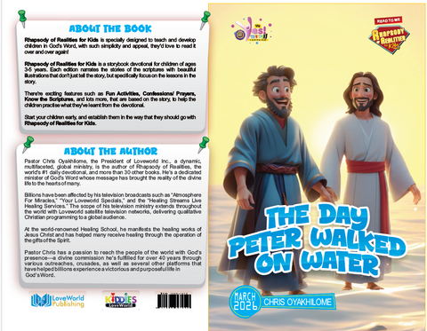 Rhapsody of Realities Devotional For Kids (1-6 Years) - March 2026 Edition