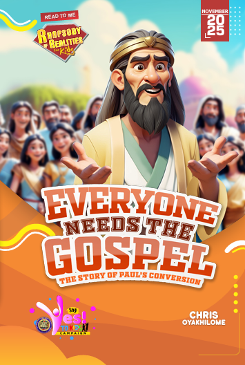 Rhapsody of Realities Devotional For Kids (1-6 Years) - November 2025 Edition