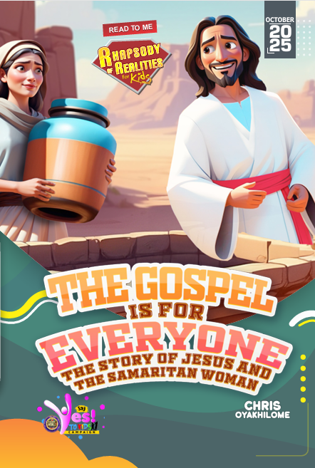 Rhapsody of Realities Devotional For Kids (1-6 Years) - October 2025 Edition