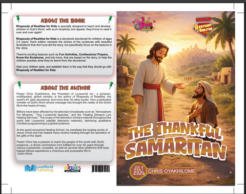 Rhapsody of Realities Devotional For Kids (1-6 Years) -July 2026 Edition