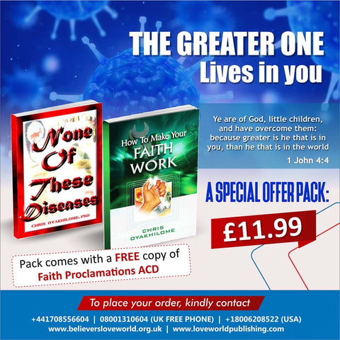 THE GREATER ONE Lives in you bundle - Loveworld Publishing